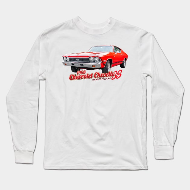 1968 Chevrolet Chevelle SS Hardtop Coupe Long Sleeve T-Shirt by Gestalt Imagery